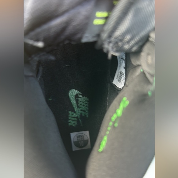 Air jordan 1 retro green black no box size 10 - Picture 7 of 7